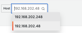 显示实际的mysql地址